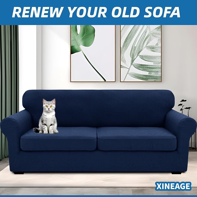 XINEAGE 2026 New 3 Pieces Couch Covers - Image 4