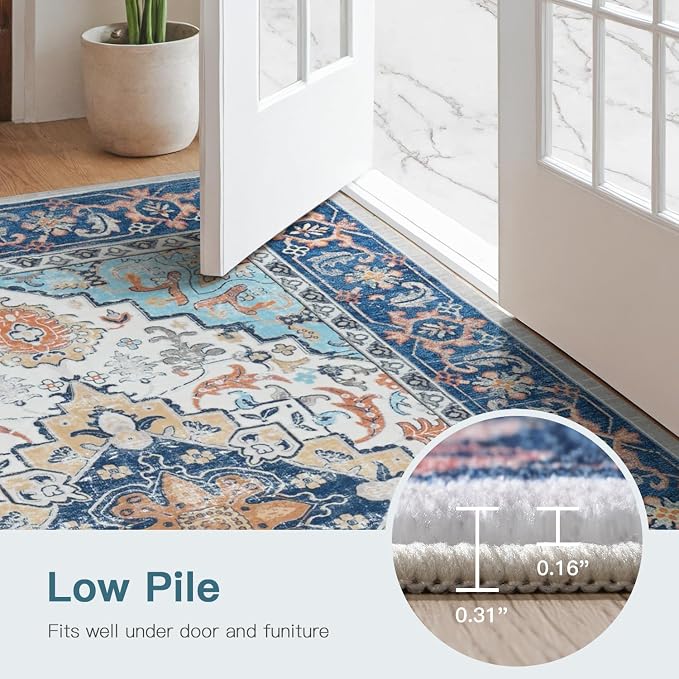 Lofus 5x7 Area Rugs for Living Room, Washable Area Rug, Rugs for Bedroom - Image 7