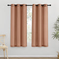 NICETOWN Thick Linen Blend Curtains Flax Textured by NICETOWN