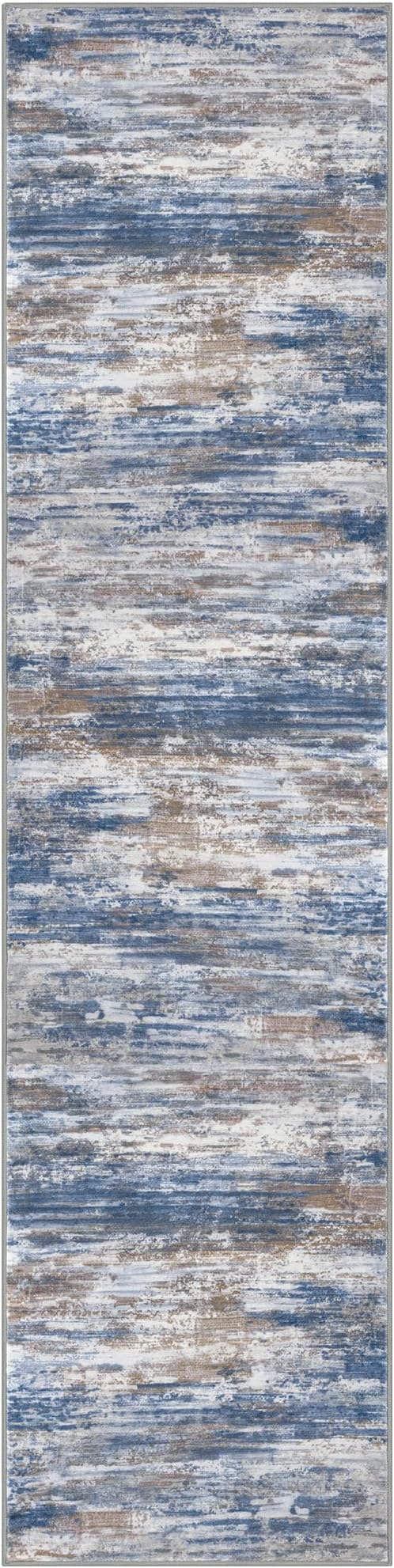 KOZYFLY Modern Abstract Hallway Runner Rug, 2x8 Kitchen Rugs Non-Slip Washable - Image 8