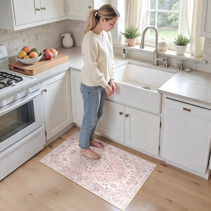 RELEANY Area Rugs 2'x3' Kitchen Rugs Entry Rug Small Rugs - Image 2