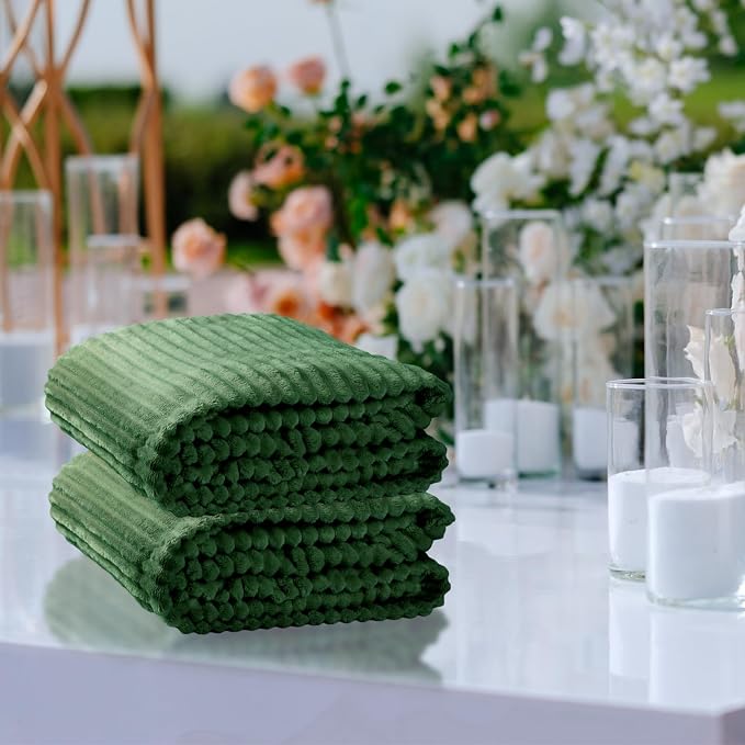 Buryeah 12 Pcs Flannel Throw Blanket Bulk 50 x 60 in Sleepover Blanket Outdoor - Image 6
