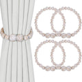 Magnetic Curtain Tiebacks, 4 Pack Curtain Holdbacks by KLOGTSINDDirect