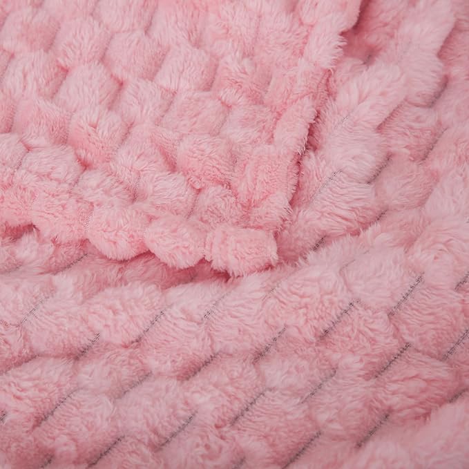 Puncuntex Pink Throw Blanket 50"×60" inches Gifts - Image 8