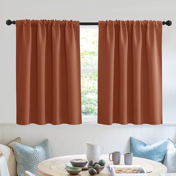 RYB HOME Short Blackout Curtains by RYBHOME