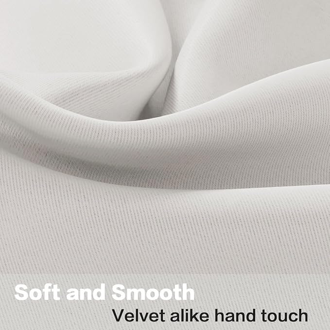 H.VERSAILTEX Blackout Valances for Windows, Kitchen Valance Curtains for Living - Image 5