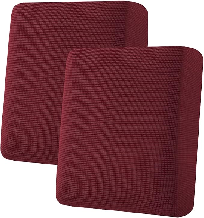 H.VERSAILTEX Super Stretch Individual Seat Cushion Covers Sofa Covers Couch by HVERSAILTEX