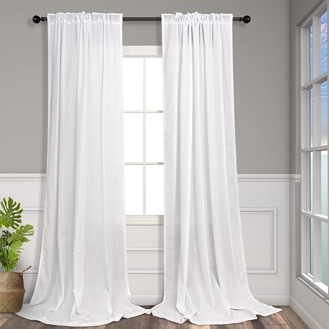Pitalk Farm House Curtains 5 FT Wide by 84 Inches Long - Image 8