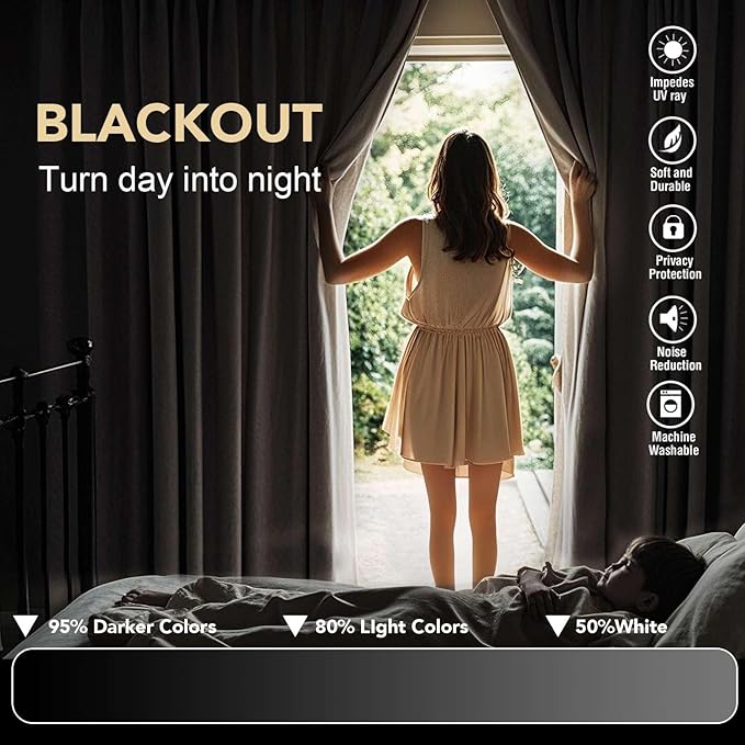 H.VERSAILTEX Premium Blackout Curtains - Image 7
