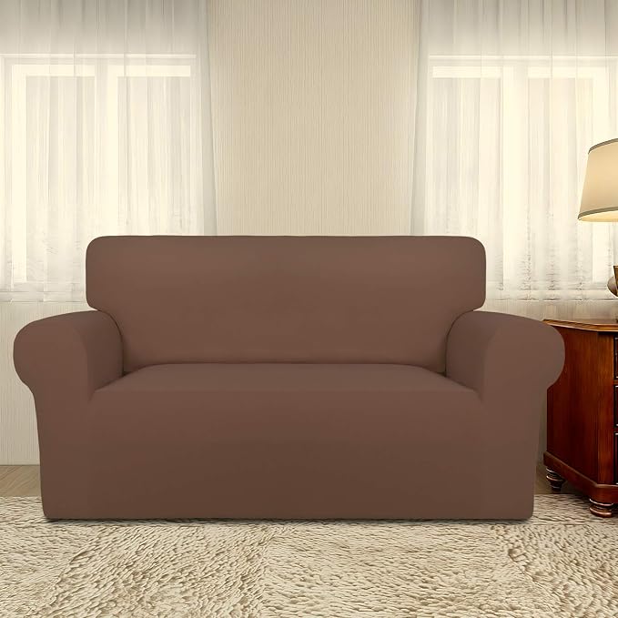 PureFit Super Stretch Sofa Slipcover – Spandex Non Slip Soft Couch Sofa Cover - Image 2