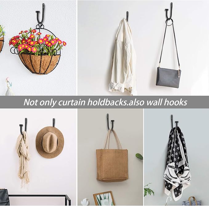 Premium Curtain Holdback, Quality Metal Decorative Curtain Holdbacks - Image 4