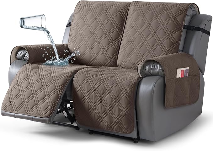 TAOCOCO 100% Waterproof Recliner Loveseat Cover Non Slip Couch Cover by TAOCOCO