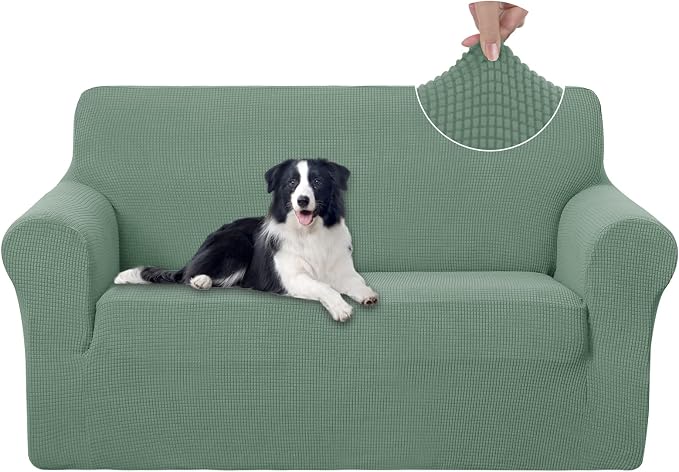 U-NICE HOME Loveseat Cover Stretch Couch Cover Sofa Cover Sofa Slipcover by U-NICEHOME