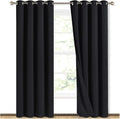 NICETOWN High-End Thermal Curtains, Full Blackout Curtains 84 inches Long by NICETOWN