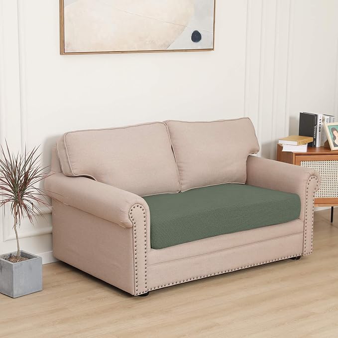 Easy-Going Stretch Loveseat Cushion Cover Sofa Cushion Furniture Protector Sofa - Image 2
