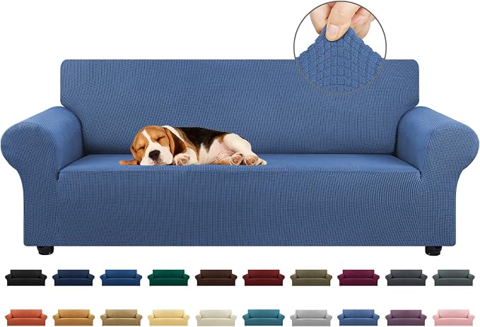 KEKUOU Stretch Sofa Cover Slipcover ，Couch Covers by KEKUOU