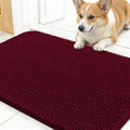 OLANLY Dog Door Mat for Muddy Paws 24x16, Super Absorbent Chenille Mud Mat | by OLANLY