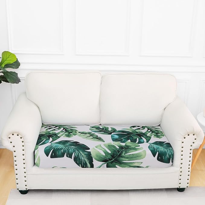 Smiry Printed Couch Cushion Covers, Stretch Soft Couch Covers by Smiry