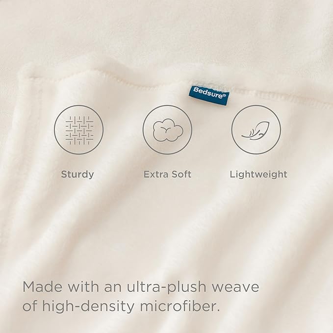 Bedsure GentleSoft Twin XL Fleece Blanket Dorm Bedding - Image 3
