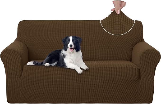 U-NICE HOME Oversized Stretch Loveseat Couch Cover Sofa Covers Washable Sofa by U-NICEHOME