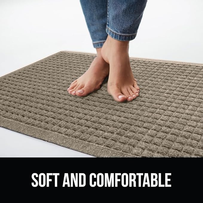 GORILLA GRIP® Ultra Absorbent Front Door Mat Outside Entrance 72x24, Traps Dirt - Image 7