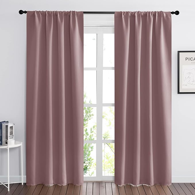 RYB HOME Large Blackout Curtains by RYBHOME