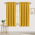 DWCN Blackout Curtains Room Darkening Thermal Insulated Bedroom Curtains Window by DWCN