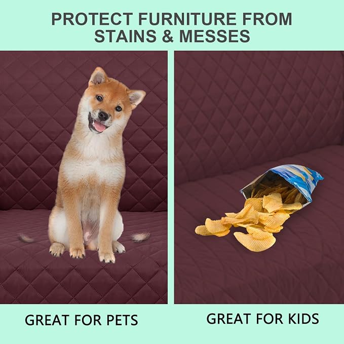 Recliner Chair Covers Reversible Sofa Cover Couch Cover - Image 5