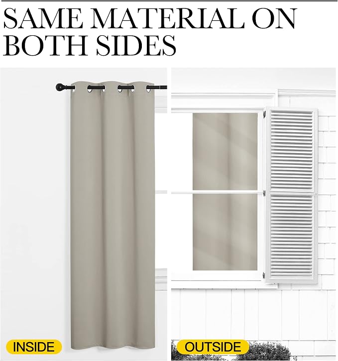 NICETOWN Kitchen 78 inches Long Curtains - Image 6