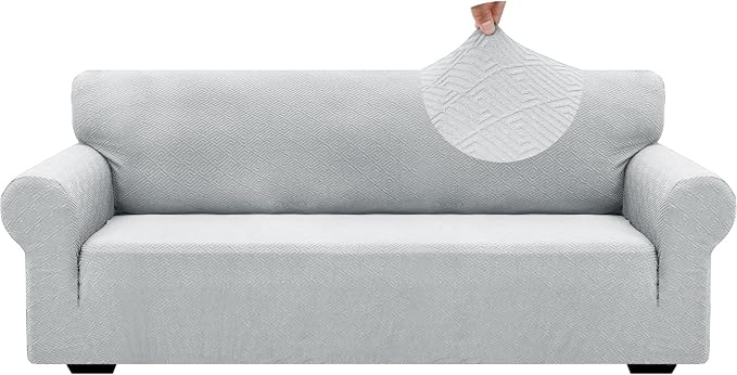 ZNSAYOTX 1 Piece Jacquard Couch Covers by ZNSAYOTX