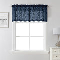 Lecloud Leia Navy Blue Valances by Lecloud