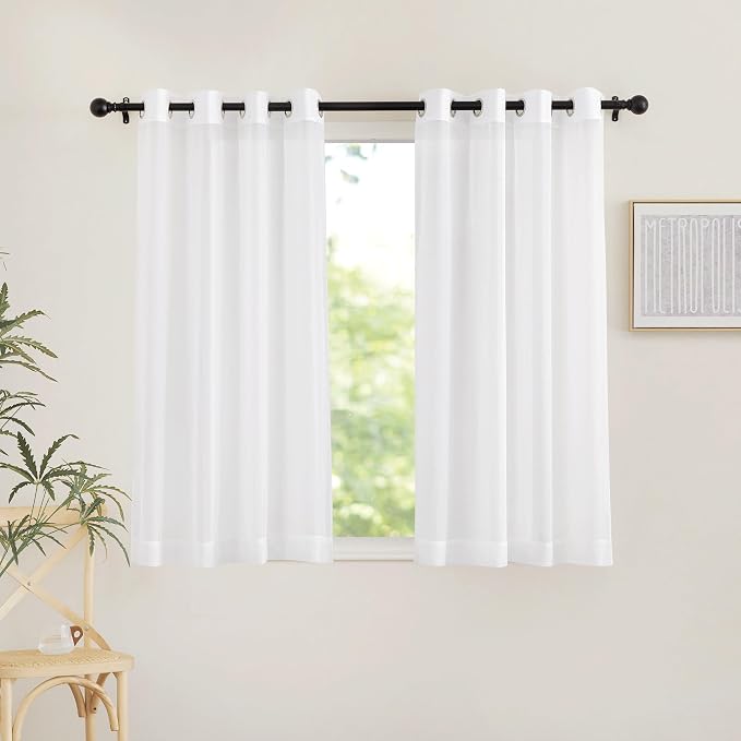 NICETOWN Sheer Curtains for Windows by NICETOWN