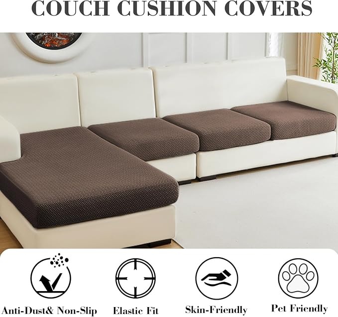 Sofa Covers Couch Covers for Sofa Pet Friendly Couch Cushion Covers Universal - Image 3