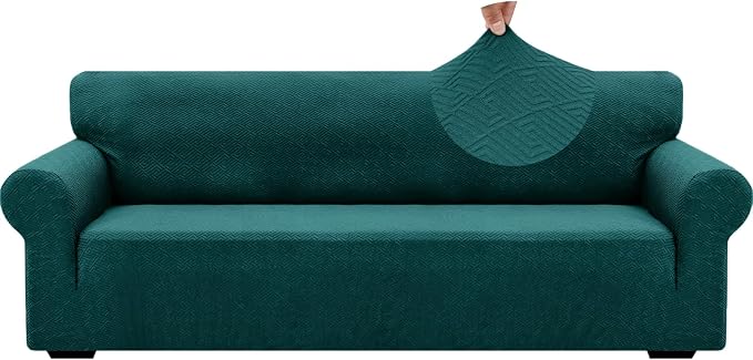 ZNSAYOTX 1 Piece Jacquard Couch Covers by ZNSAYOTX