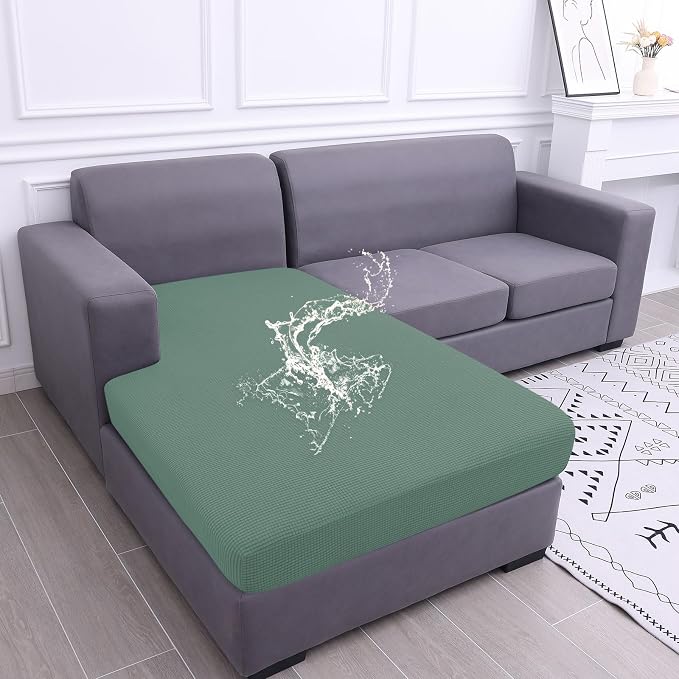hyha Waterproof Sectional Couch Covers, Non Slip Sofa Couch Cushion Covers L by hyha