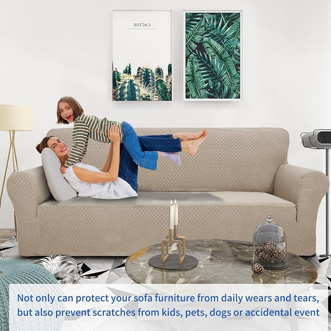 ZNSAYOTX 1 Piece Jacquard Couch Covers - Image 2