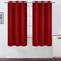 LEMOMO Red Blackout Curtains 42 x 63 Inch/Red Curtains Set of 2 Panels/Room by Lemomo
