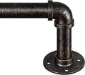 Zeerobee Curtain Rods for Windows 32 to 48, 1 Inch Industrial Wrap Around by zeerobee