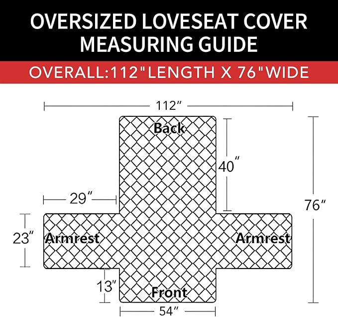 Easy-Going Sofa Slipcover Reversible Loveseat Sofa Cover Couch Cover - Image 6