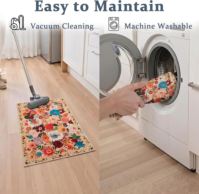 Area rugs 24x17 Inch Home Decor Entry Rug, Small Door Mat Bath Mats - Image 4
