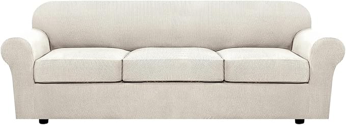 H.VERSAILTEX 4 Piece Stretch Sofa Covers by HVERSAILTEX