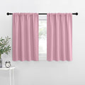 NICETOWN Blackout Curtains for Living Curtains, Rouge Pink, 2 Panels, 29 by 30 by NICETOWN