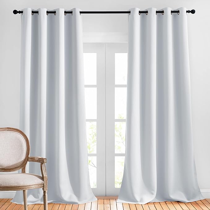 NICETOWN Room Darkening 108 inches Long Curtains by NICETOWN