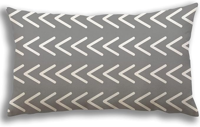 YCOLL Lumbar Pillow Covers 12x20 Set of 4, Modern Sofa Throw Pillow Cover - Image 5