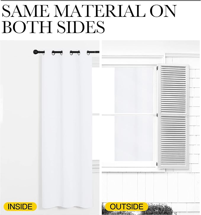 NICETOWN Blackout Extra Long Curtains - Image 6