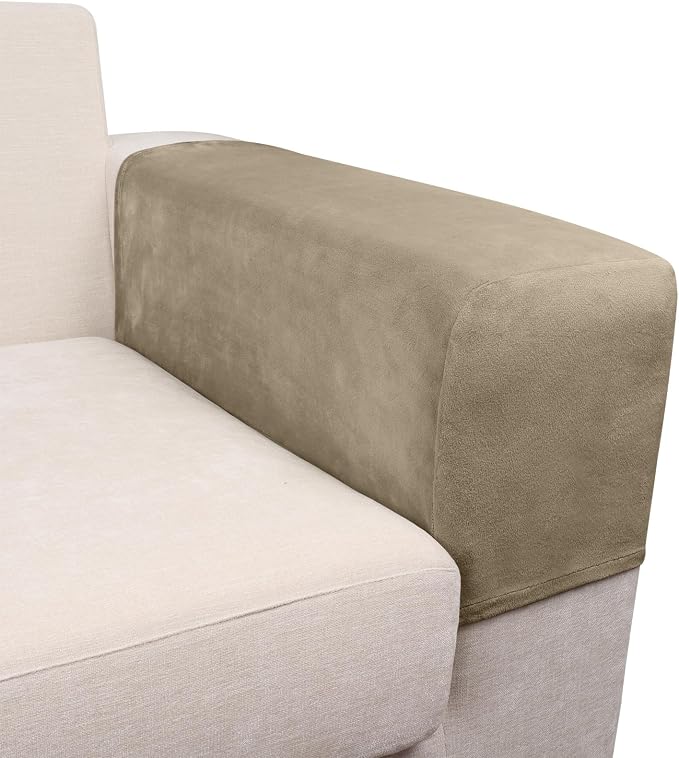 Couch Arm Covers 2 Pcs Sofa Armrest Covers Stretch Couch, Armrest Cover by Taque