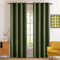 MIULEE Blackout Room Darkening Curtains Thermal Insulated Black Out Drapes by MIULEE