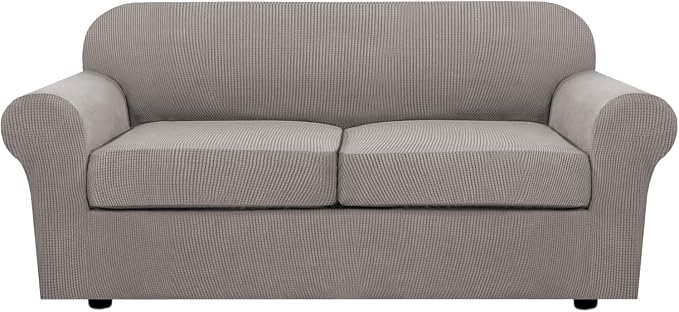 H.VERSAILTEX 3 Piece Stretch Sofa Covers by HVERSAILTEX
