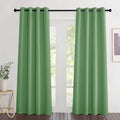 NICETOWN Blackout Forest Green Curtains 84 inches Long, Grommet Room Darkening by NICETOWN