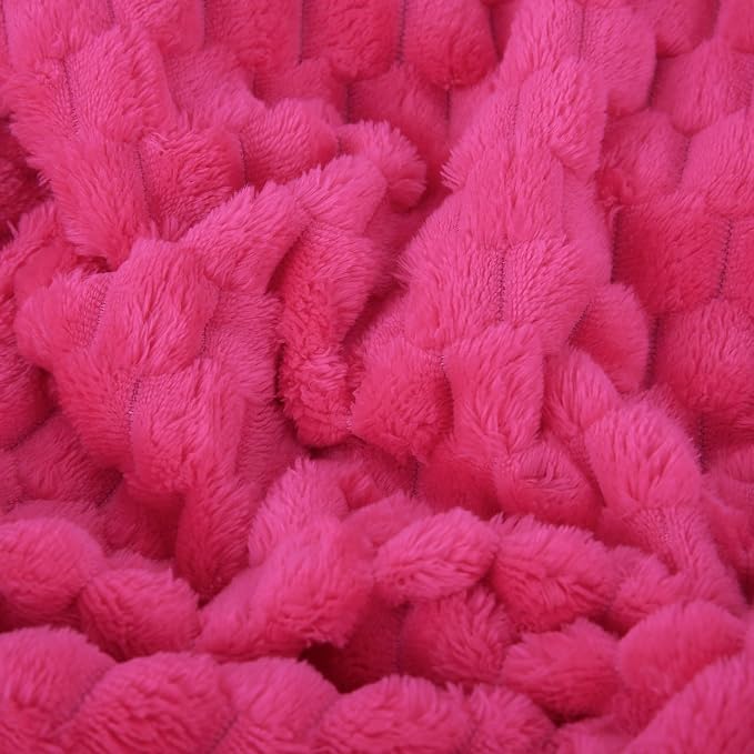 Hot Pink Throw Blanket 50"×70" inches Gifts - Image 6